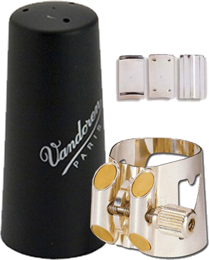 Vandoren Optimum Lc03p Ligature Et Couvre Bec Clarinette Plastique - Cubierta para boquilla de clarinete - Main picture