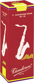 Vandoren Sr2725r Sax Tenor Java Red N2.5 / Boite De 5 - Caña para saxófono - Main picture