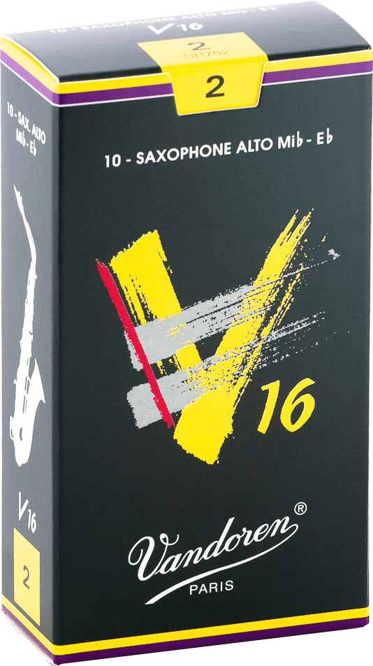 Vandoren V16 Boite De 10 Anches Saxophone Alto N.2 - Caña para saxófono - Main picture
