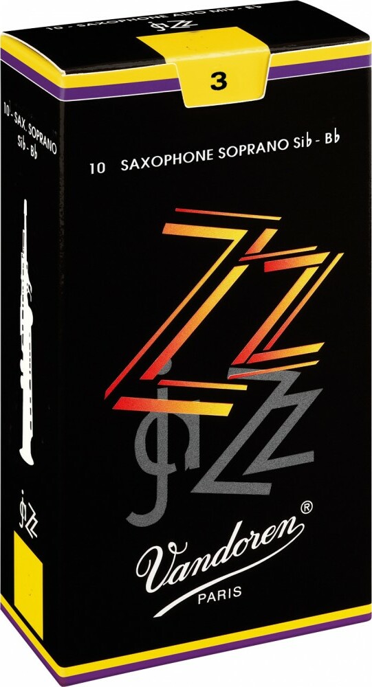 Vandoren Zz Boite De 10 Anches Saxophone Soprano N.3 - Caña para saxófono - Main picture