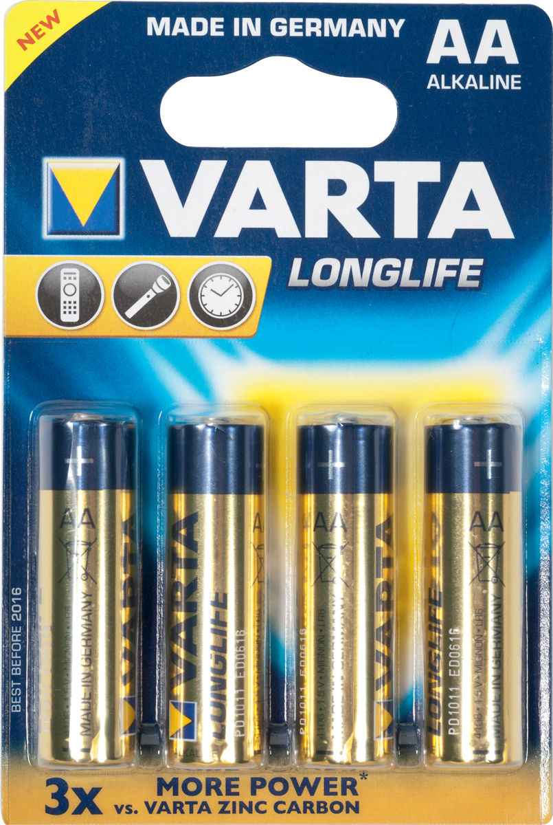 Varta Lr06aa Alkaline X 4 - Batería - Main picture