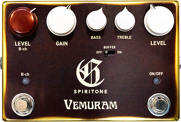 Vemuram Spiritone Char Signature - Pedal overdrive / distorsión / fuzz - Main picture