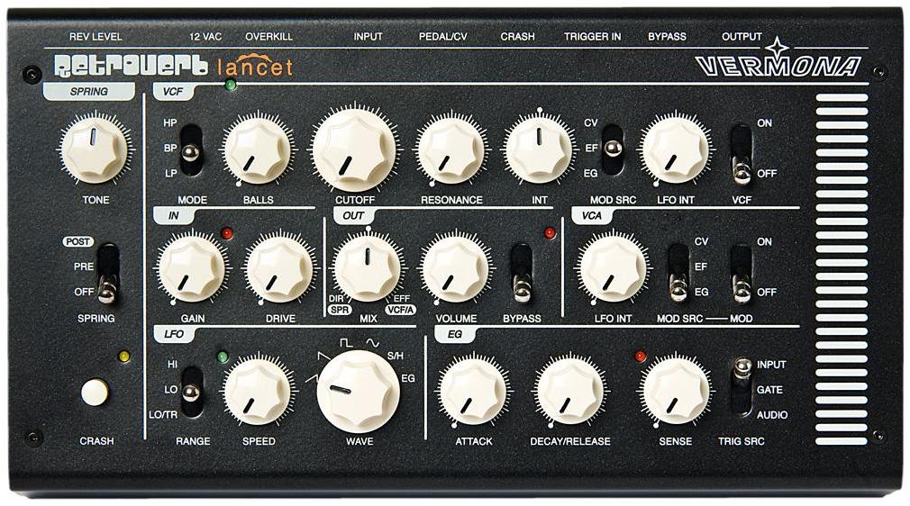 Procesador de efectos  Vermona Retroverb Lancet