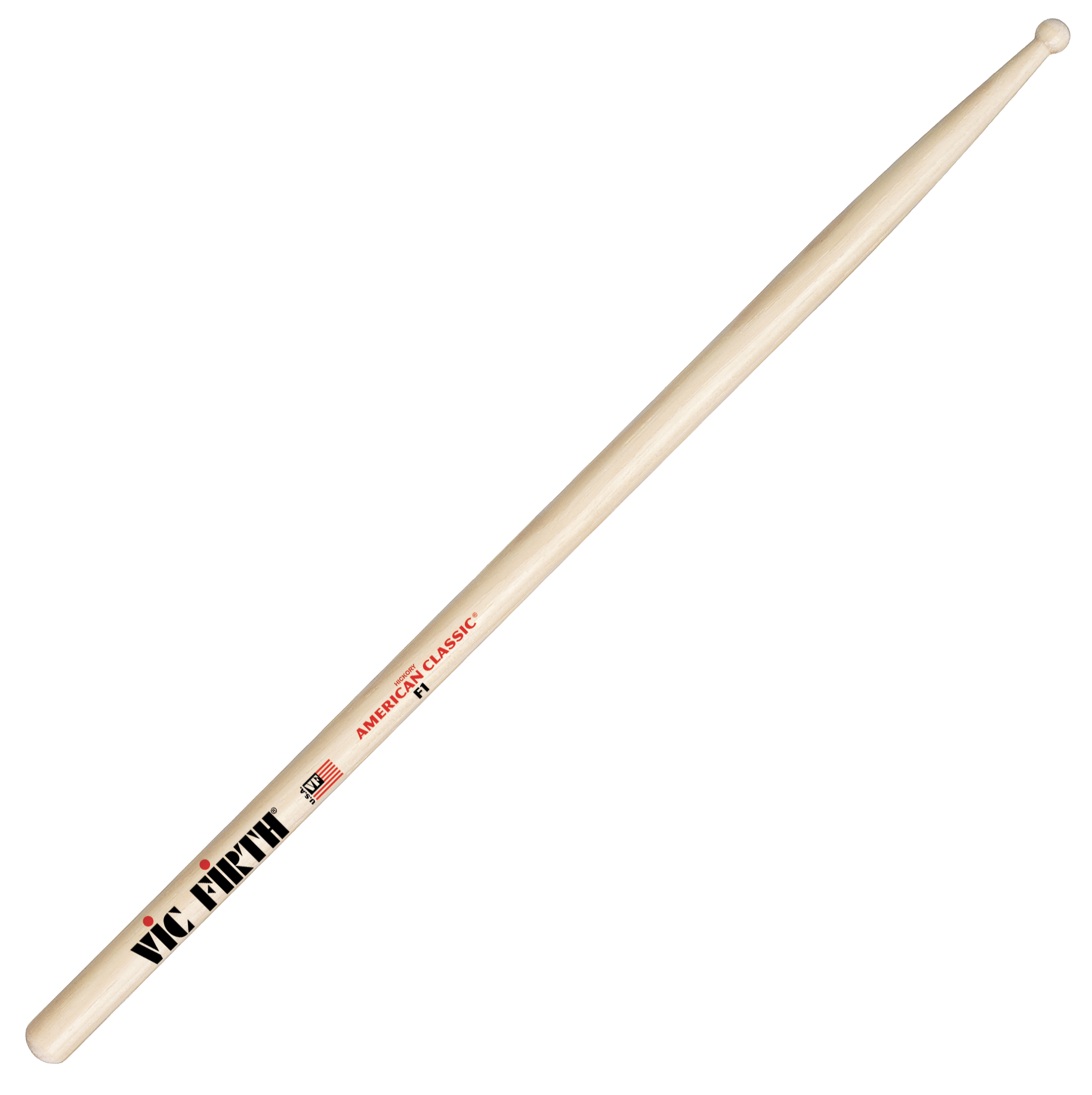 Vic Firth American Classic F1 Fusion Hickory - Baquetas para batería - Variation 1