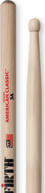 Vic Firth American Classic 3a Hickory - Baquetas para batería - Main picture