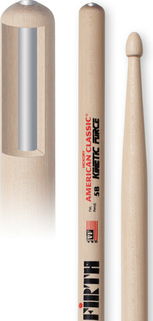 Vic Firth American Classic Speciality 5b Kinetic Force - Baquetas para batería - Main picture