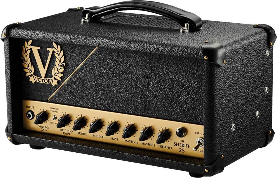 Victory Amplification Sheriff 25 Compact Head 25w El86/el84 - Cabezal para guitarra eléctrica - Main picture