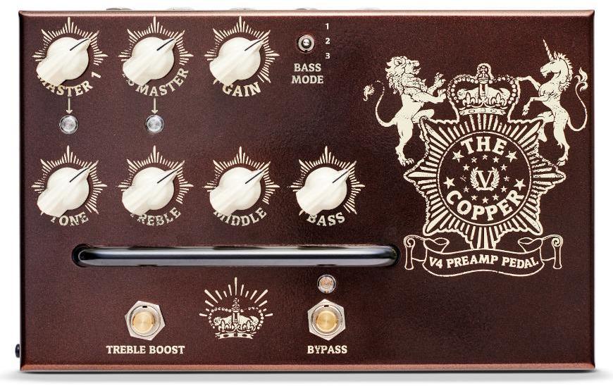 Preamplificador para guitarra eléctrica Victory amplification V4 The Copper Preamp