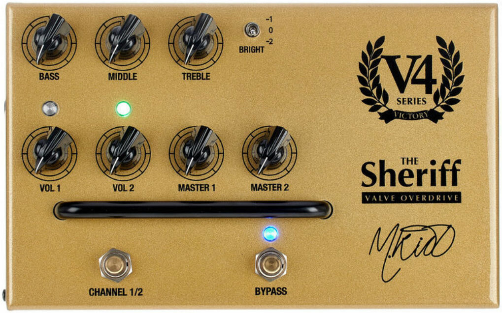 Victory Amplification V4 The Sheriff Preamp A Lampes - Preamplificador para guitarra eléctrica - Main picture