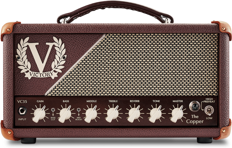 Victory Amplification Vc35 The Copper Compact Head 35w - Cabezal para guitarra eléctrica - Main picture