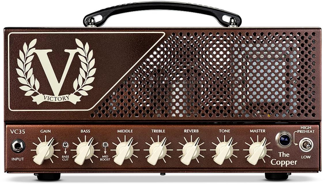 Cabezal para guitarra eléctrica Victory amplification VC35 The Copper Head