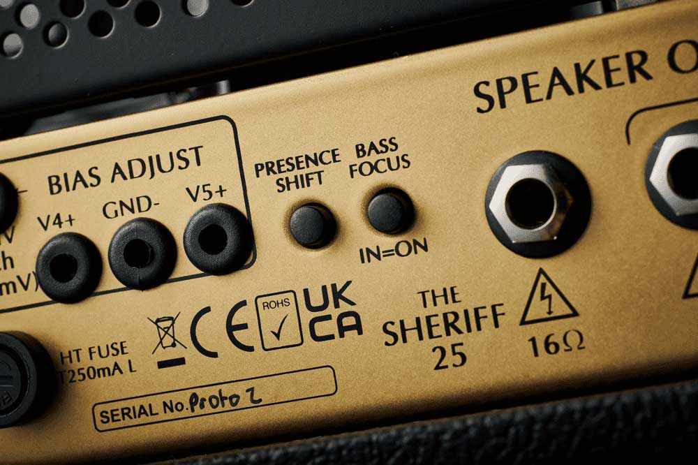Victory Amplification Sheriff 25 Compact Head 25w El86/el84 - Cabezal para guitarra eléctrica - Variation 2