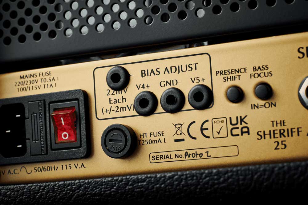 Victory Amplification Sheriff 25 Compact Head 25w El86/el84 - Cabezal para guitarra eléctrica - Variation 4