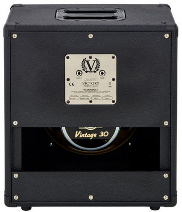 Victory Amplification V112v 1x12 60w 16-ohms Black - Cabina amplificador para guitarra eléctrica - Variation 1