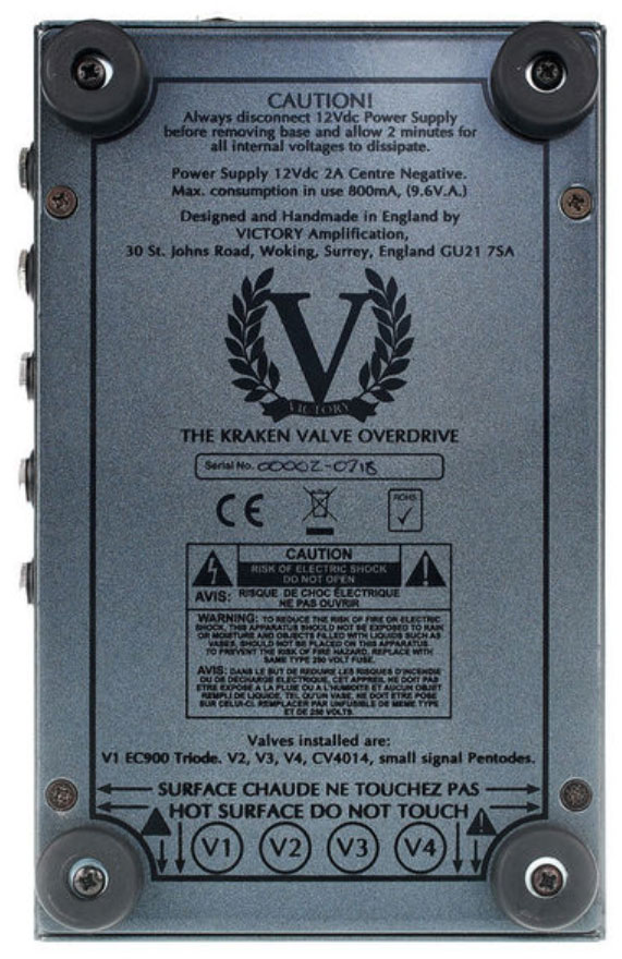 Victory Amplification V4 The Kraken Preamp A Lampes - Preamplificador para guitarra eléctrica - Variation 3