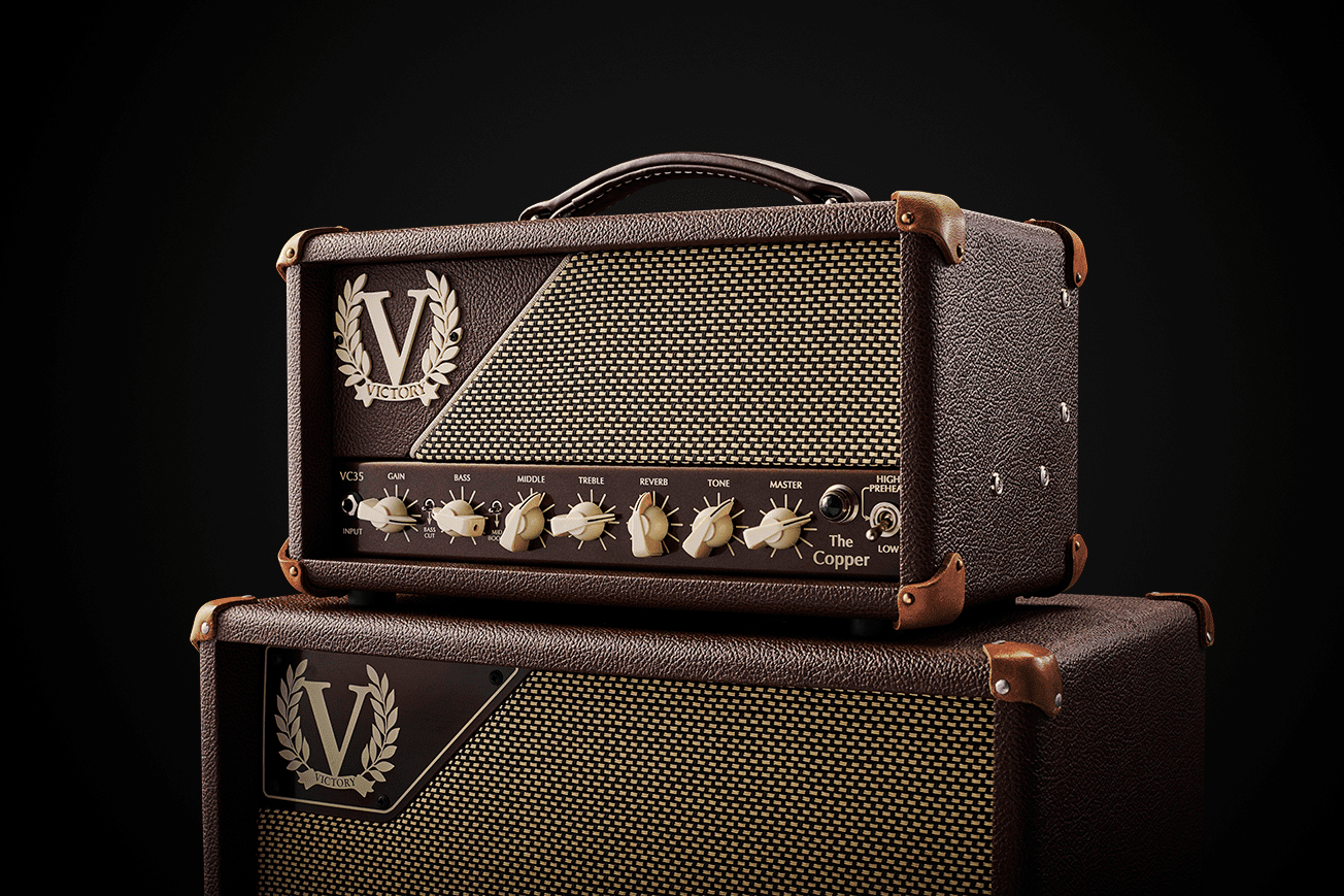 Victory Amplification Vc35 The Copper Compact Head 35w - Cabezal para guitarra eléctrica - Variation 1