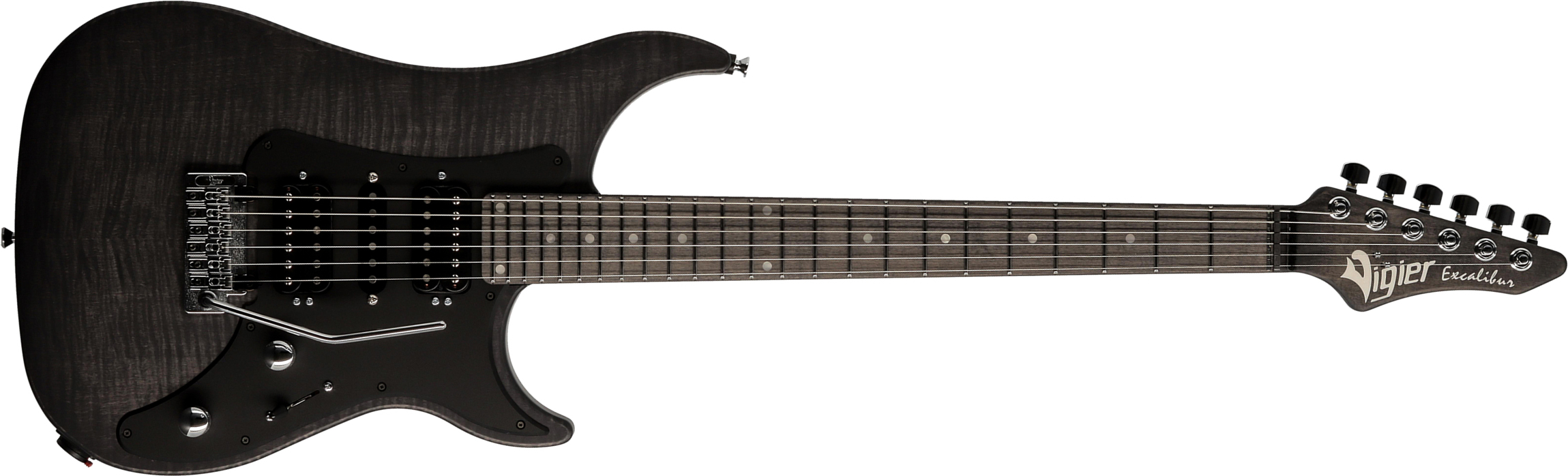 Vigier Excalibur Speciaal Hsh Trem Mn - Velour Noir - Guitarra electrica metalica - Main picture