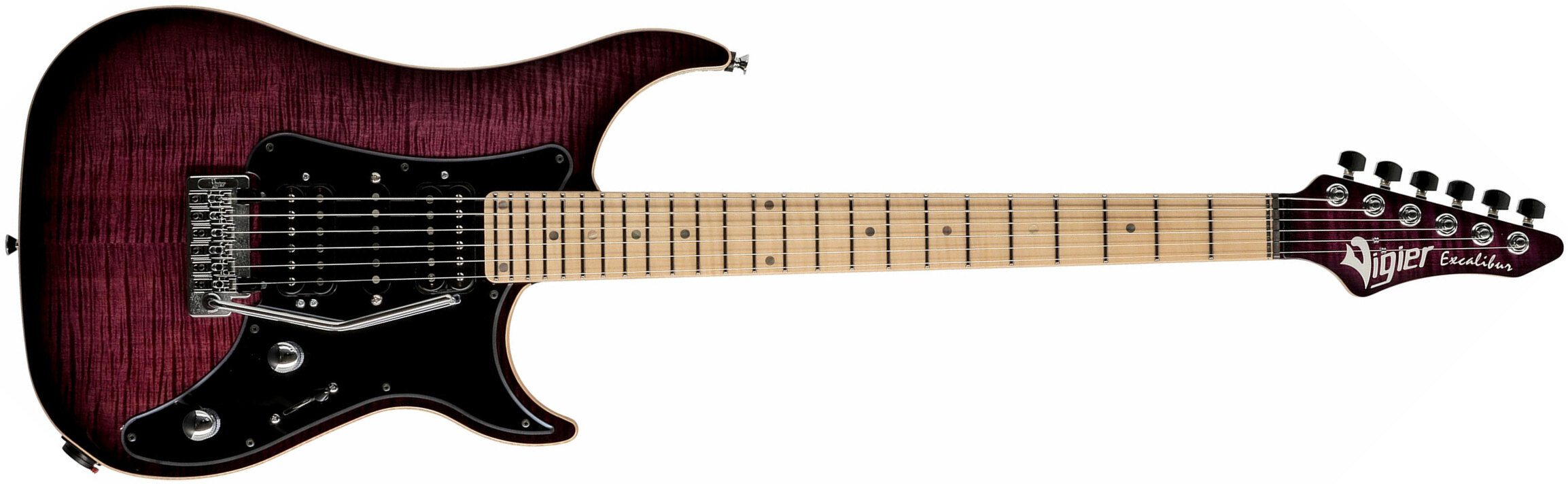 Vigier Excalibur Special Hsh Trem Mn - Mysterious Purple - Guitarra eléctrica de doble corte - Main picture