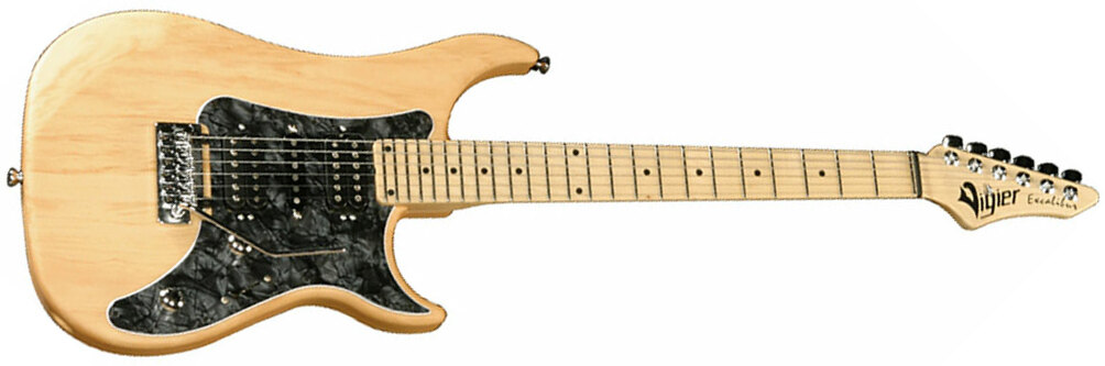 Vigier Excalibur Supra Hsh Trem Mn - Natural Matte - Guitarra eléctrica con forma de str. - Main picture