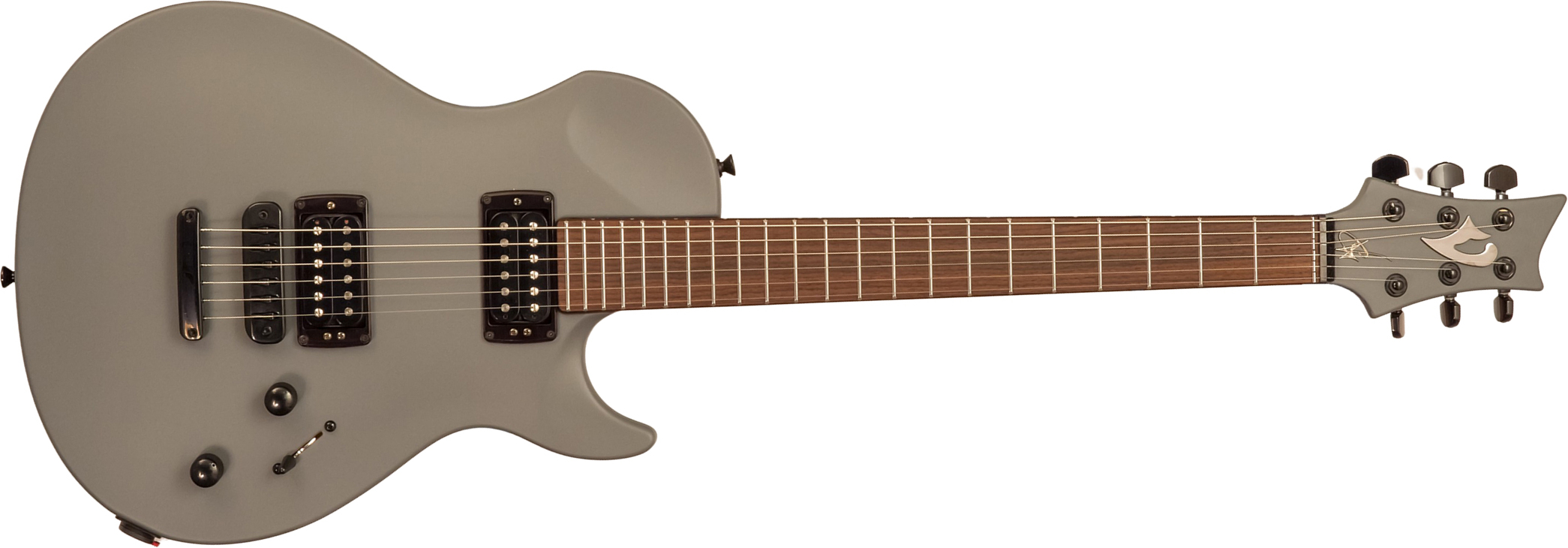 Vigier G.v. Rock 2h Ht Rw - Grey Matter - Guitarra eléctrica de corte único. - Main picture