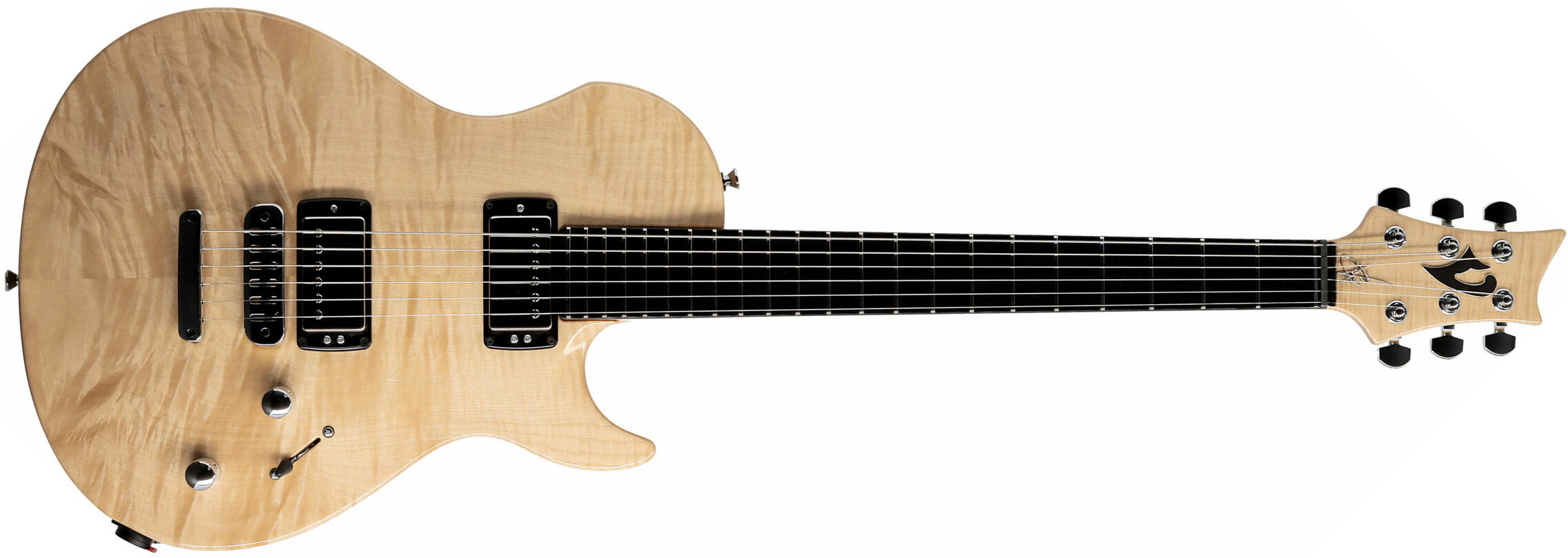 Vigier G.v. Wood 2h Ht Phe - Natural - Guitarra eléctrica de corte único. - Main picture