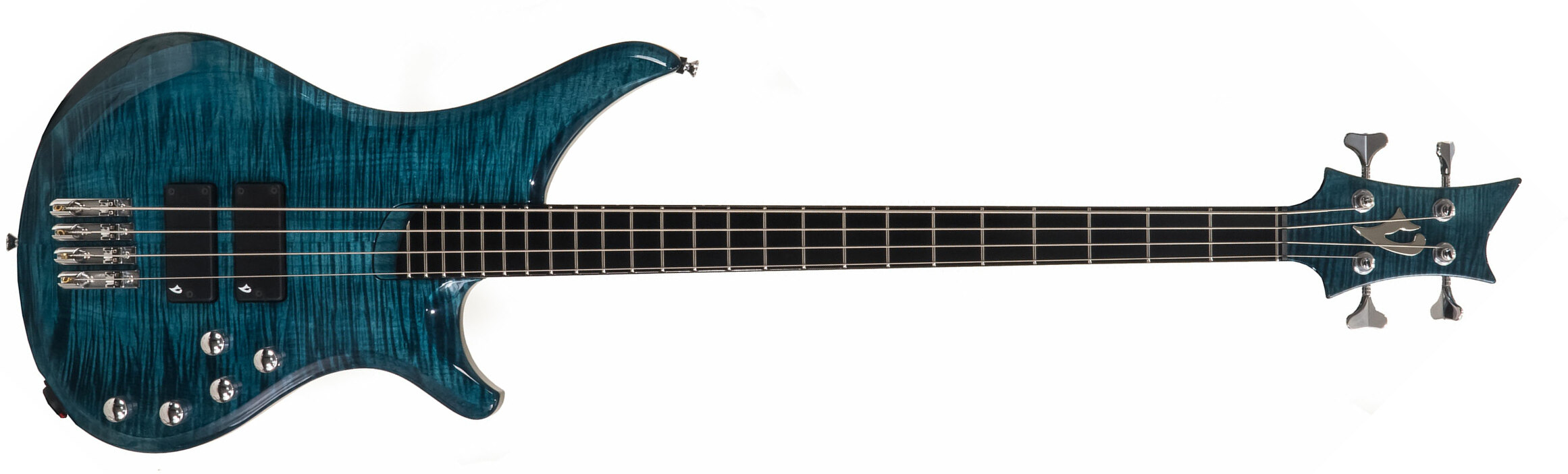 Vigier Passion Iv Active Phe - Deep Blue - Bajo eléctrico de cuerpo sólido - Main picture