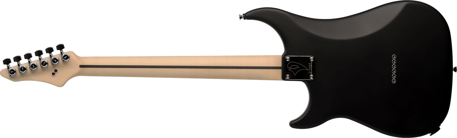 Vigier Excalibur Indus 2h Ht Rw - Black Matte - Guitarra eléctrica de doble corte - Variation 1