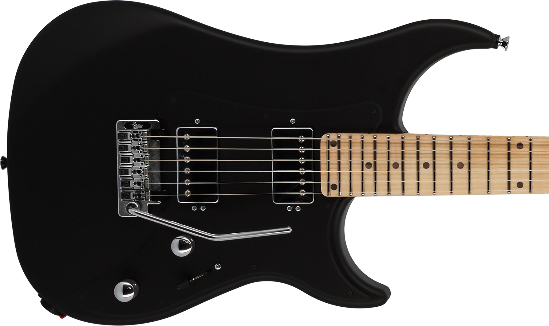 Vigier Excalibur Indus 2h Trem Mn - Black Matte - Guitarra eléctrica de doble corte - Variation 1