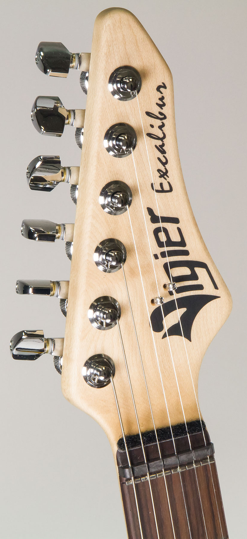 Vigier Excalibur Indus Hh Trem Rw - Textured Black - Guitarra eléctrica de doble corte - Variation 4