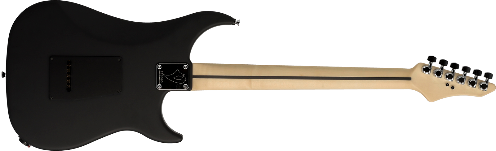 Vigier Excalibur Indus Lh Gaucher 2h Trem Mn - Textured Black - Guitarra electrica para zurdos - Variation 1