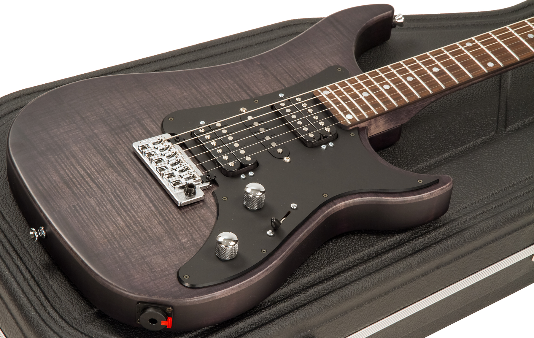 Vigier Excalibur Speciaal Hsh Trem Rw - Velour Noir - Guitarra electrica metalica - Variation 1