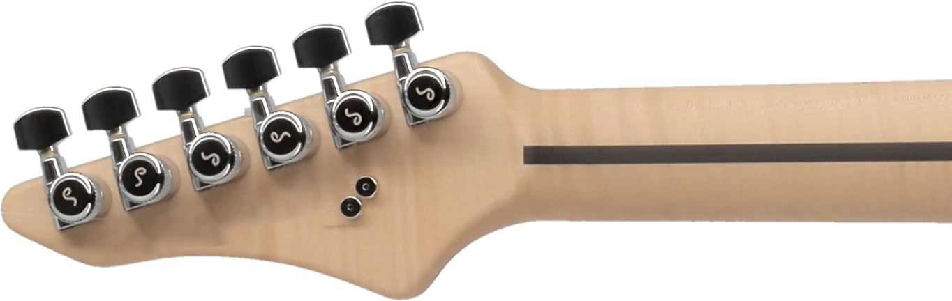 Vigier Excalibur Ultra Blues Hss Trem Mn - Black Diamond - Guitarra eléctrica con forma de str. - Variation 2