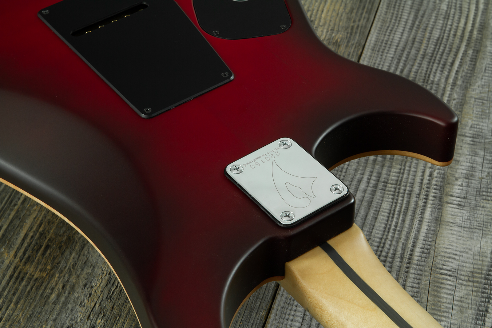 Vigier Excalibur Ultra Hsh Trem Mn - Double Ruby Fade Matte - Guitarra eléctrica con forma de str. - Variation 8