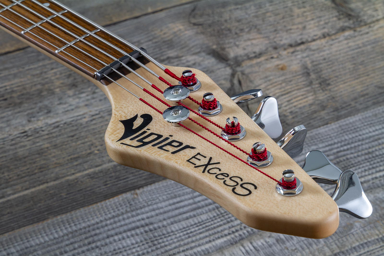 Vigier Excess Original 5c Active Rw - Antique Violin - Bajo eléctrico de cuerpo sólido - Variation 5