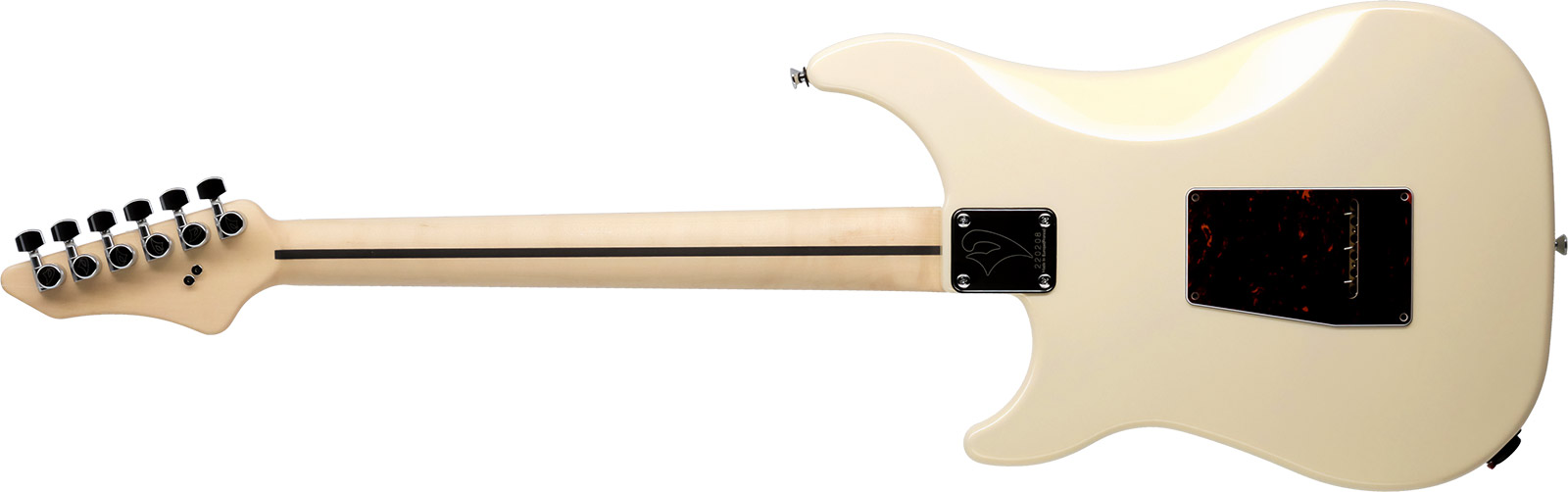 Vigier Expert Classic Rock 3s Trem Rw - Retro White - Guitarra eléctrica con forma de str. - Variation 1