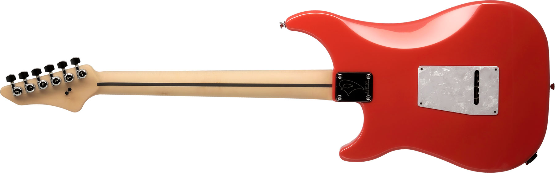 Vigier Expert Classic Rock Sss Trem Rw - Normandie Red - Guitarra eléctrica con forma de str. - Variation 1