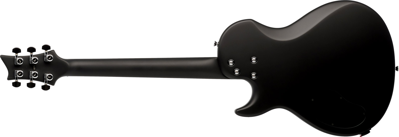 Vigier G.v. Rock 2h Ht Phe - Black Matte - Guitarra eléctrica de corte único. - Variation 1