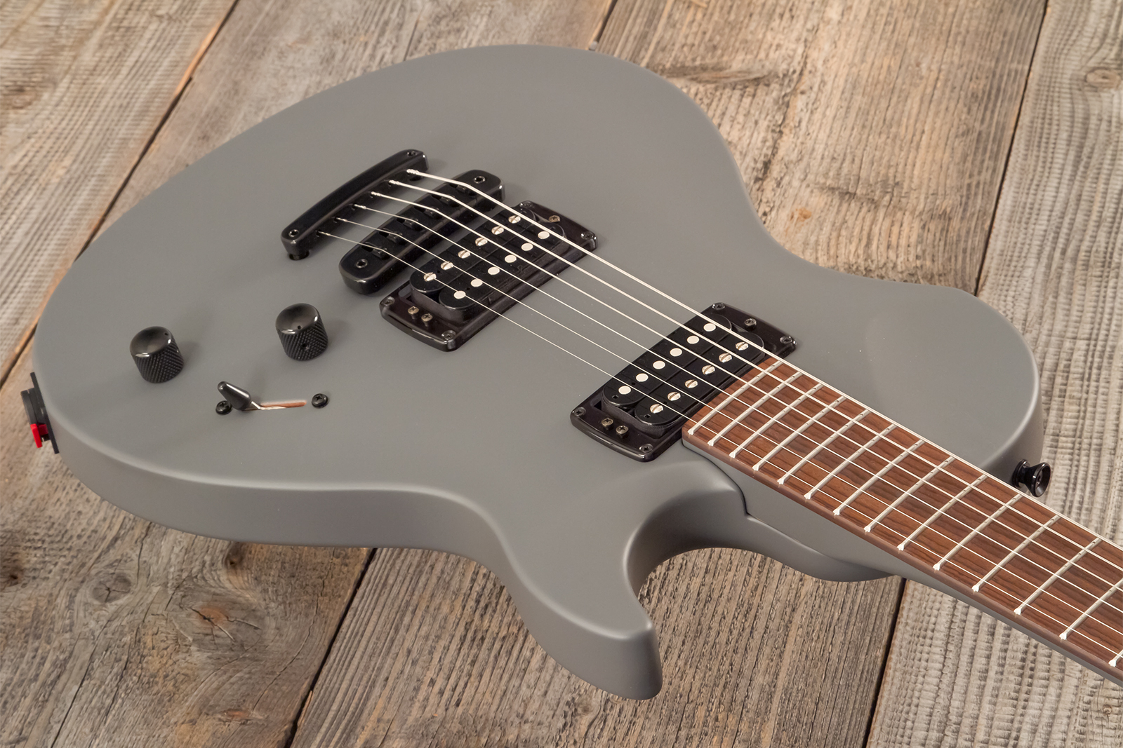 Vigier G.v. Rock 2h Ht Rw - Grey Matter - Guitarra eléctrica de corte único. - Variation 2