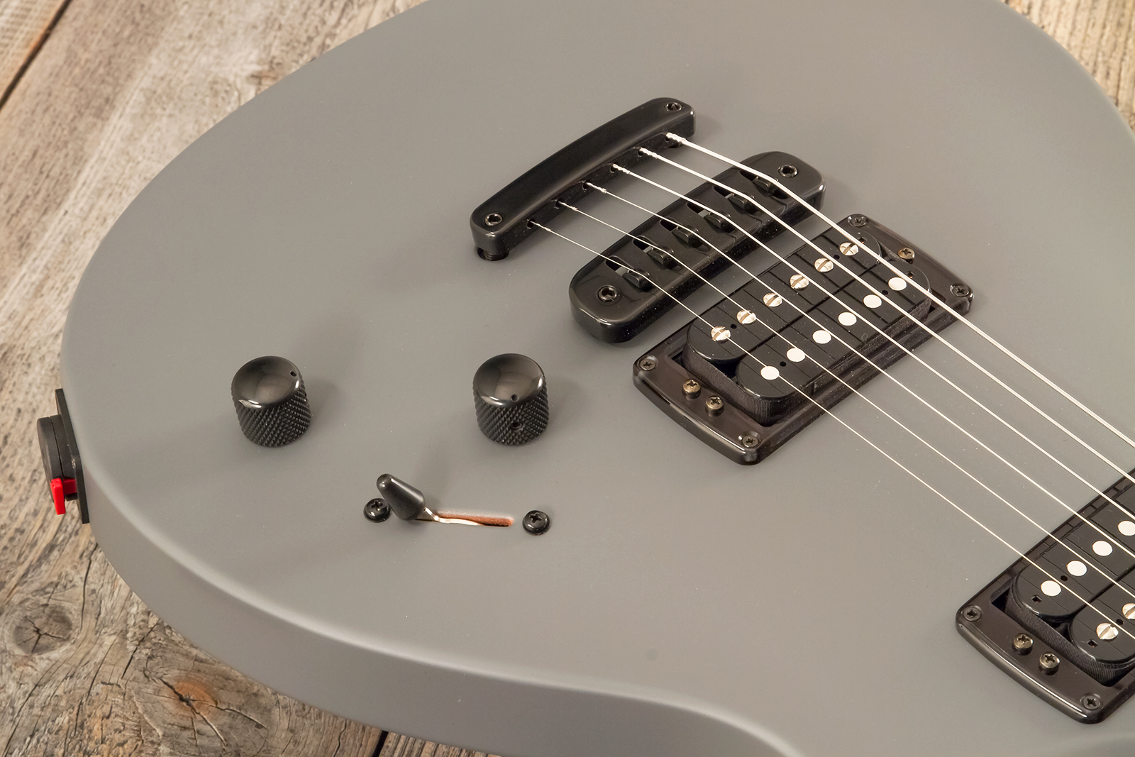 Vigier G.v. Rock 2h Ht Rw - Grey Matter - Guitarra eléctrica de corte único. - Variation 3