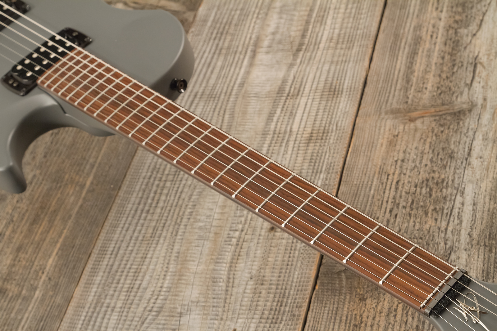 Vigier G.v. Rock 2h Ht Rw - Grey Matter - Guitarra eléctrica de corte único. - Variation 5