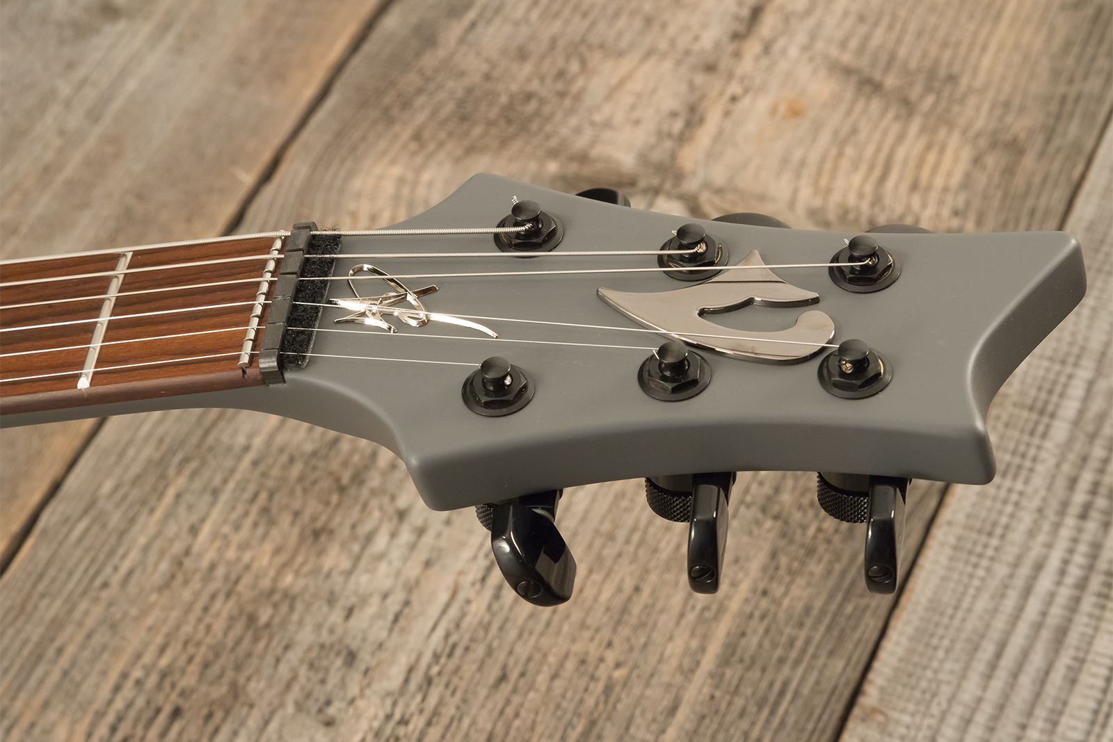 Vigier G.v. Rock 2h Ht Rw - Grey Matter - Guitarra eléctrica de corte único. - Variation 6
