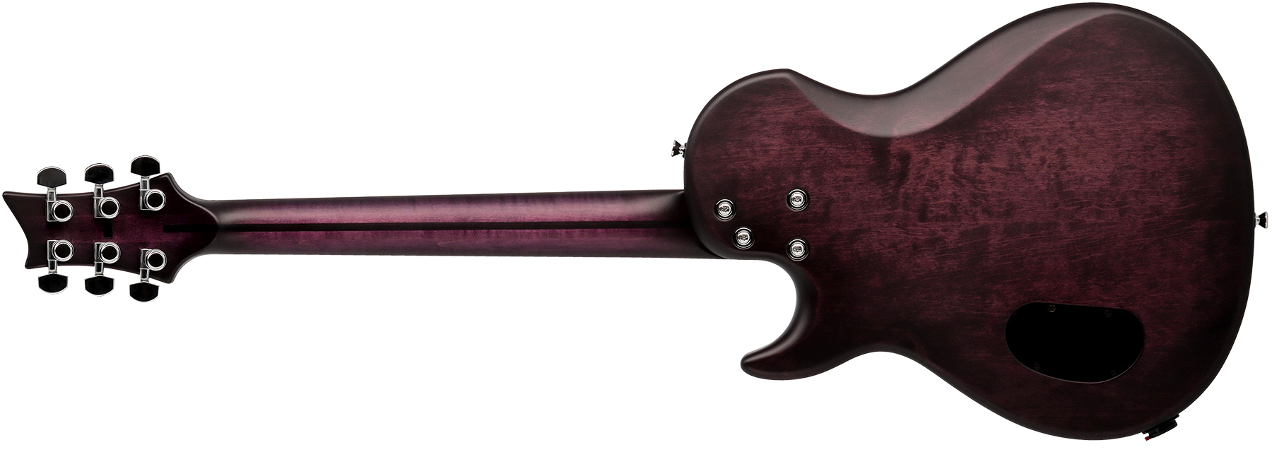 Vigier G.v. Wood Hollow 2h Ht Rw - Purple Fade - Guitarra eléctrica semi caja - Variation 1