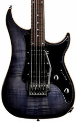 Guitarra eléctrica con forma de str. Vigier                         Excalibur Custom HSH (RW) - Deep deep blue