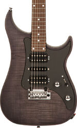 Guitarra electrica metalica Vigier                         Excalibur Speciaal HSH (RW) - Velour noir