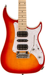 Guitarra eléctrica con forma de str. Vigier                         Excalibur Special (HSH, TREM, MN) - Fireburst