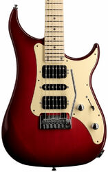 Guitarra eléctrica con forma de str. Vigier                         Excalibur SupraA (MN) - Clear red