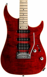 Guitarra eléctrica con forma de str. Vigier                         Excalibur Ultra Blues (HSS, Trem, MN) - Ruby