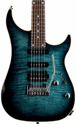 Guitarra eléctrica con forma de str. Vigier                         Excalibur Ultra Blues (HSS, Trem, RW) - Mysterious blue