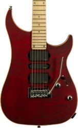 Guitarra eléctrica con forma de str. Vigier                         Excalibur Ultra - Double Ruby Fade Matte