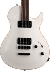 Guitarra eléctrica de corte único. Vigier                         G.V. Rock - Pearl white